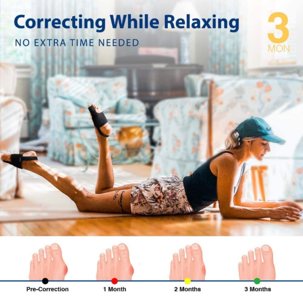 1 Pair of Orthopedic Bunion Correctors - 1 for Left Foot 1 for Right Foot - Picture 3 of 5